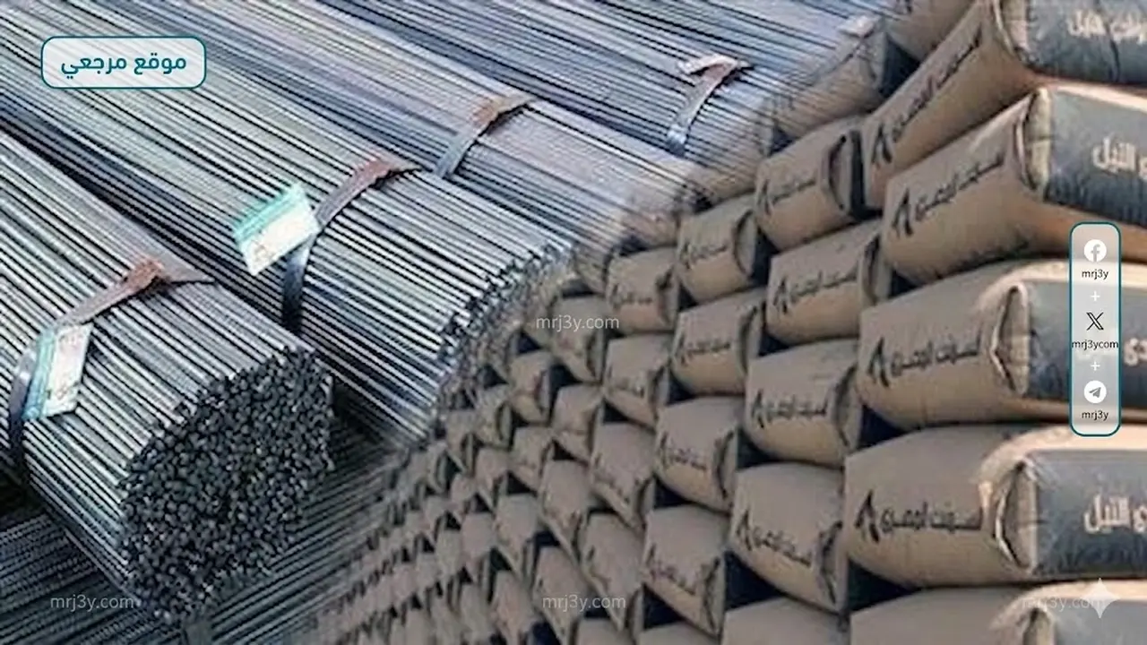 استقرار أسعار الحديد والأسمنت داخل السوق المحلي يعلن عن ثبات تكاليف البناء